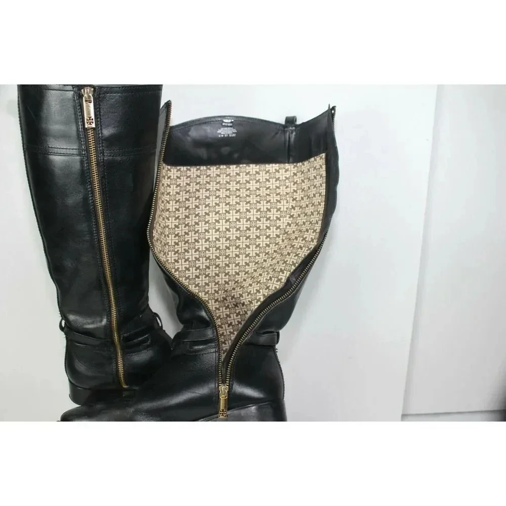 ladies TORY BURCH Knee high leather Boots size 9.5M